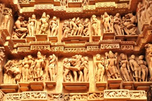 khajurao temples khajurao temples 300x199 Sensuality in India – The 10 Hottest of Bikini Babes of Bollywood